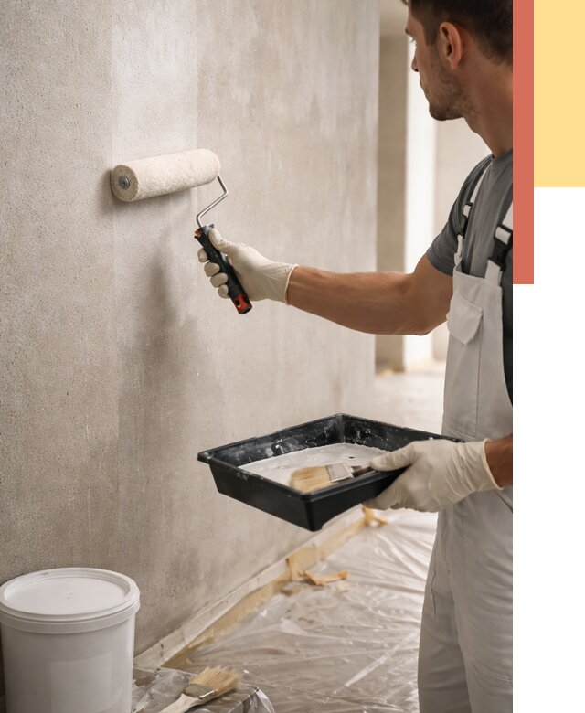 Грунтовка стен в Старом Осколе от 2226 руб. м2 — быстро, недорого, с материалом | ОТДЕЛОЧНИК-Срк