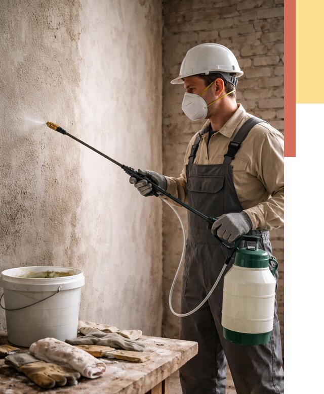 Антисептическая обработка стен в Старом Осколе от 1214 руб. — быстро и недорого | ОТДЕЛОЧНИК-Срк