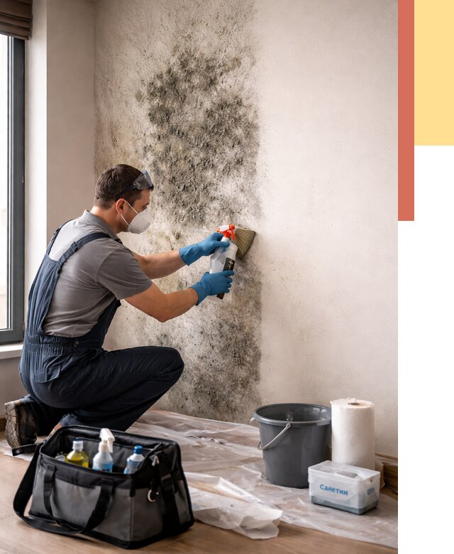 Удаление плесени со стен в Старом Осколе от 2175 руб. — быстро и недорого | ОТДЕЛОЧНИК-Срк