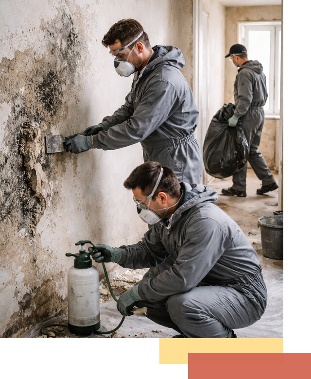 Удаление плесени со стен профессионально в Старом Осколе