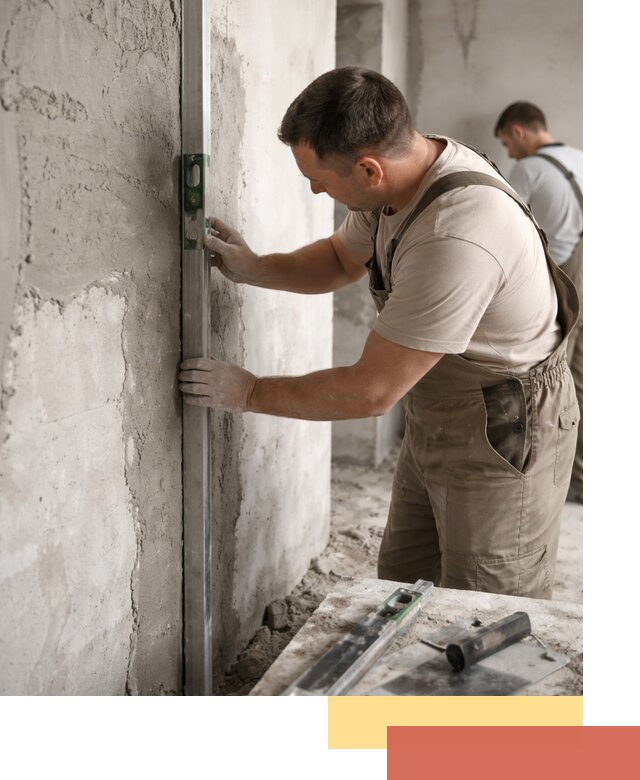 Установка штукатурных маяков в Старом Осколе с гарантией качества