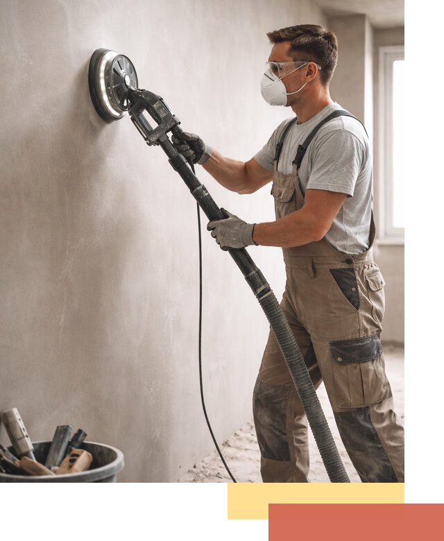 Профессиональная шлифовка стен в Старом Осколе быстро и качественно