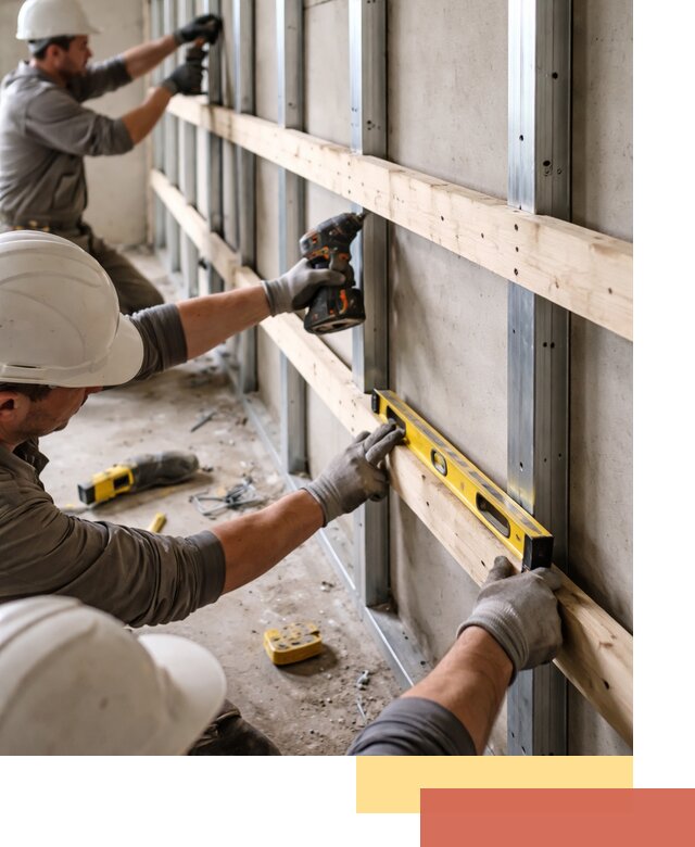 Устройство обрешетки под панели в Старом Осколе