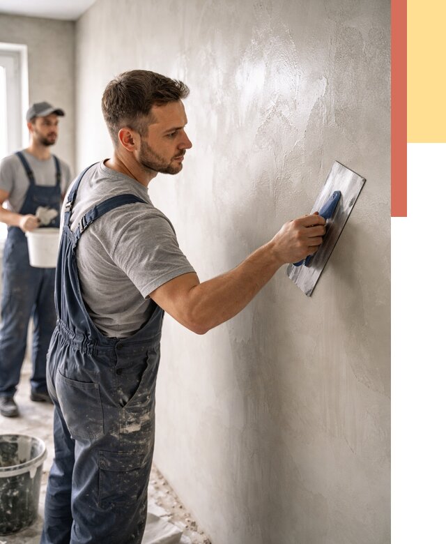 Глянцевание штукатурки стен в Старом Осколе от 7588 руб. — услуги и затирка | ОТДЕЛОЧНИК-Срк