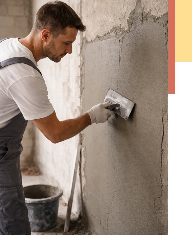 Штукатурка стен под плитку в Старом Осколе от 4249 руб./м2 — выравнивание под плитку | ОТДЕЛОЧНИК-Срк