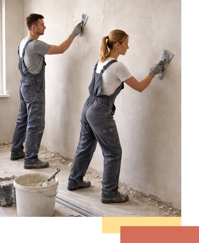 Штукатурка стен под обои в Старом Осколе профессионально и быстро