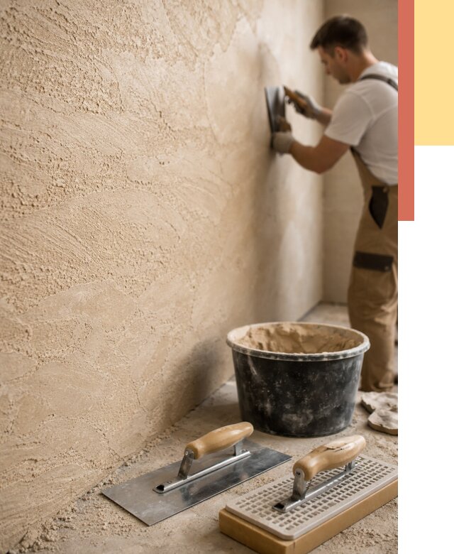 Декоративная штукатурка травертин в Старом Осколе от 1821 руб/м2 — качественно и недорого | ОТДЕЛОЧНИК-Срк