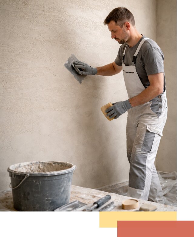 Декоративная штукатурка травертин в Старом Осколе для стен и потолков