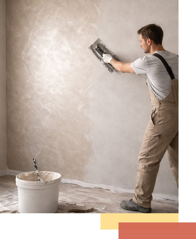 Декоративная штукатурка «Мокрый шелк» под ключ в Старом Осколе