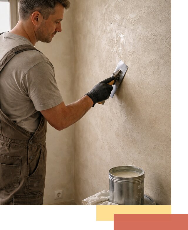 Нанесение воска на штукатурку в Старом Осколе для защиты и блеска