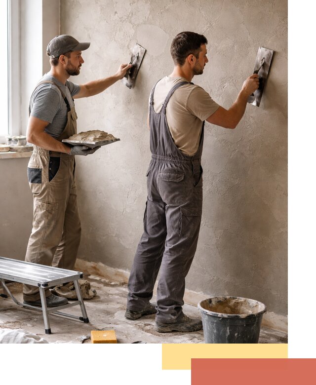 Ремонт декоративной штукатурки и восстановление фактуры в Старом Осколе