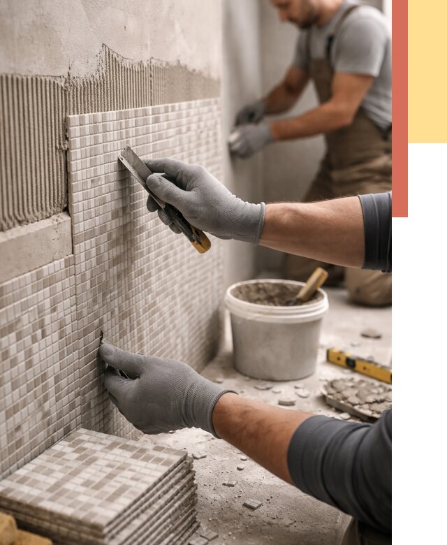 Облицовка стен мозаикой в Старом Осколе от 3237 руб/м2 — укладка мозаики на стены | ОТДЕЛОЧНИК-Срк