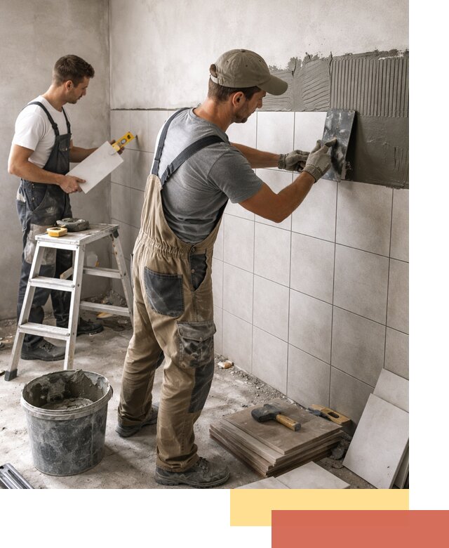 Укладка плитки на стены в Старом Осколе профессионально и надежно