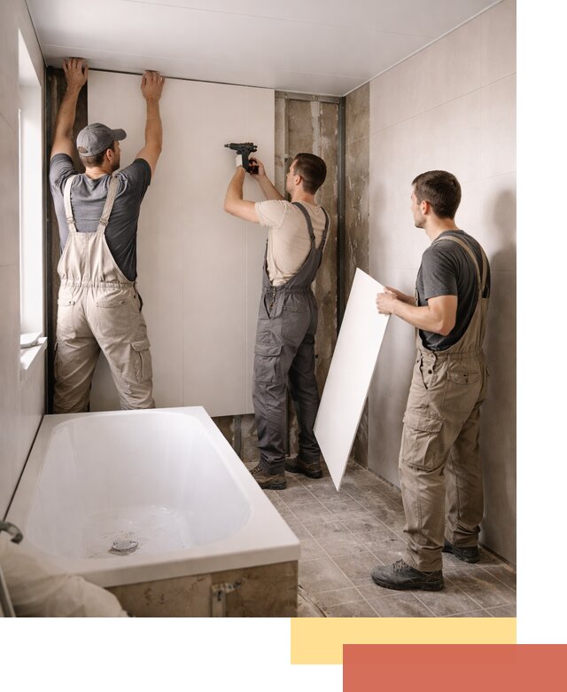 Отделка ванной панели ПВХ профессионально в Старом Осколе