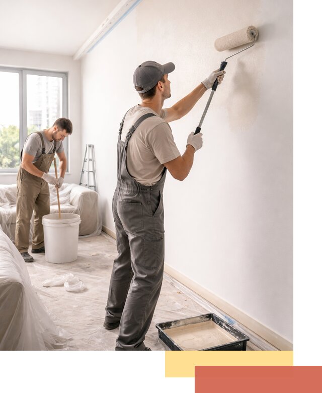 Покраска стен в офисе в Старом Осколе — быстрый и качественный ремонт