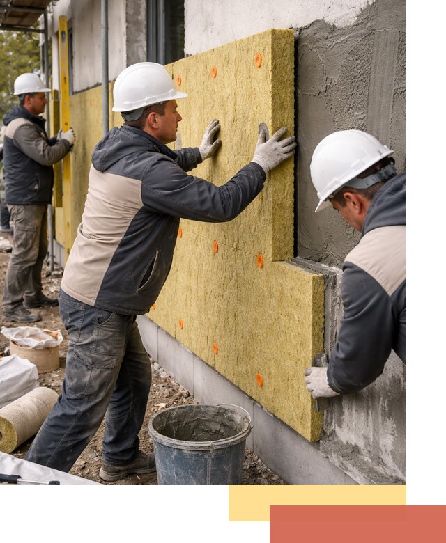 Утепление стен минватой в Старом Осколе — тепло и звукоизоляция