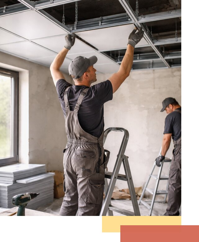 Монтаж кассетного потолка в Старом Осколе качественно и быстро