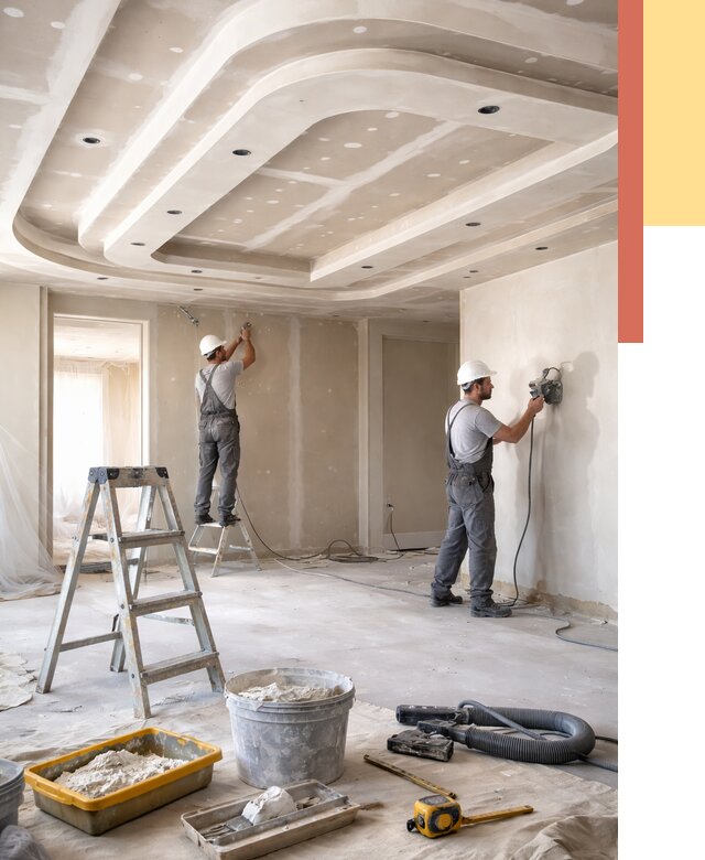 Многоуровневый потолок из гипсокартона в Старом Осколе от 759 руб. под ключ | ОТДЕЛОЧНИК-Срк