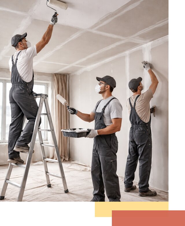 Покраска потолка из гипсокартона в Старом Осколе качественно и недорого