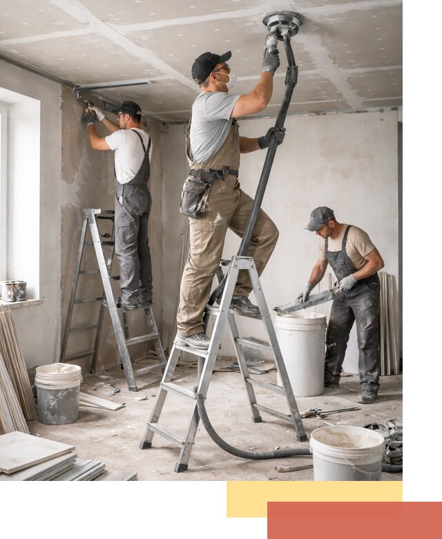 Ремонт потолка из гипсокартона в Старом Осколе: быстрый и качественный монтаж