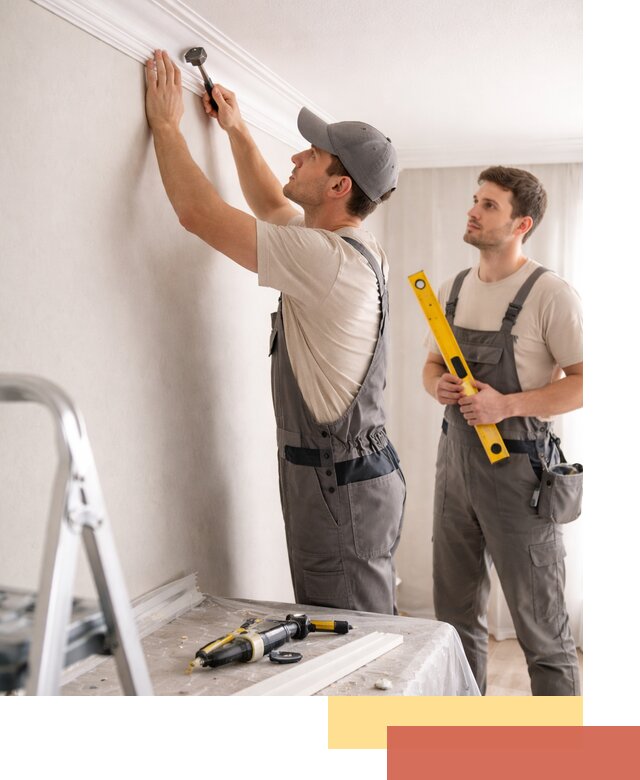 Монтаж потолочного плинтуса в Старом Осколе качественно и быстро