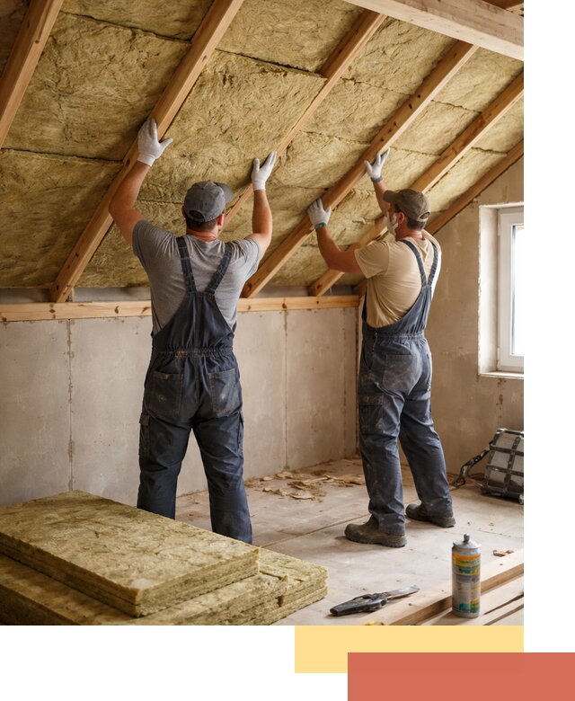 Утепление потолка минеральной ватой в Старом Осколе