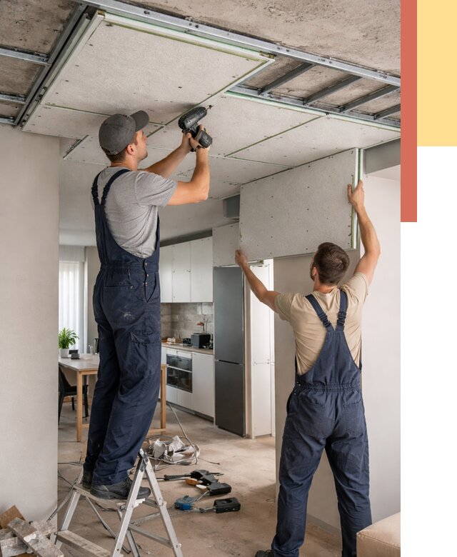 Шумоизоляция потолка панелями зипс в Старом Осколе от 1872 руб. под ключ | ОТДЕЛОЧНИК-Срк